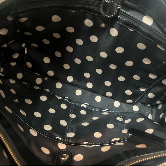 Kate Spade Shiny Black Tote Bag - Picture 7 of 8